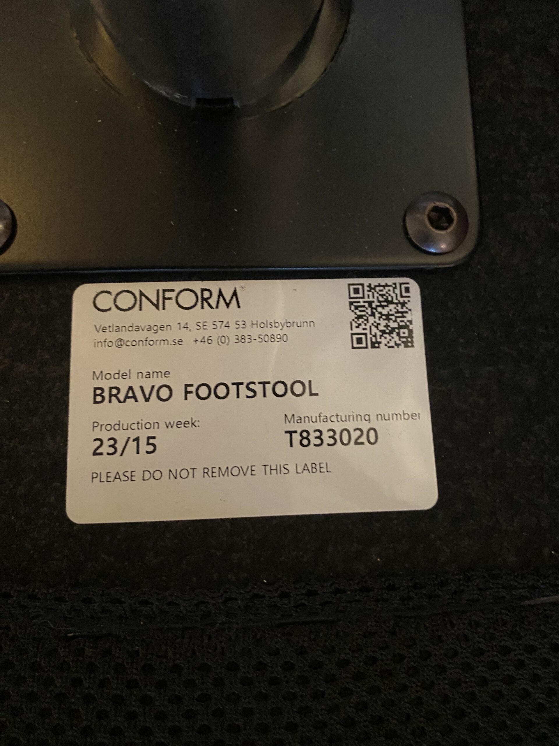 Jan Ekstrøm. Lænestol M/skammel - Image 4