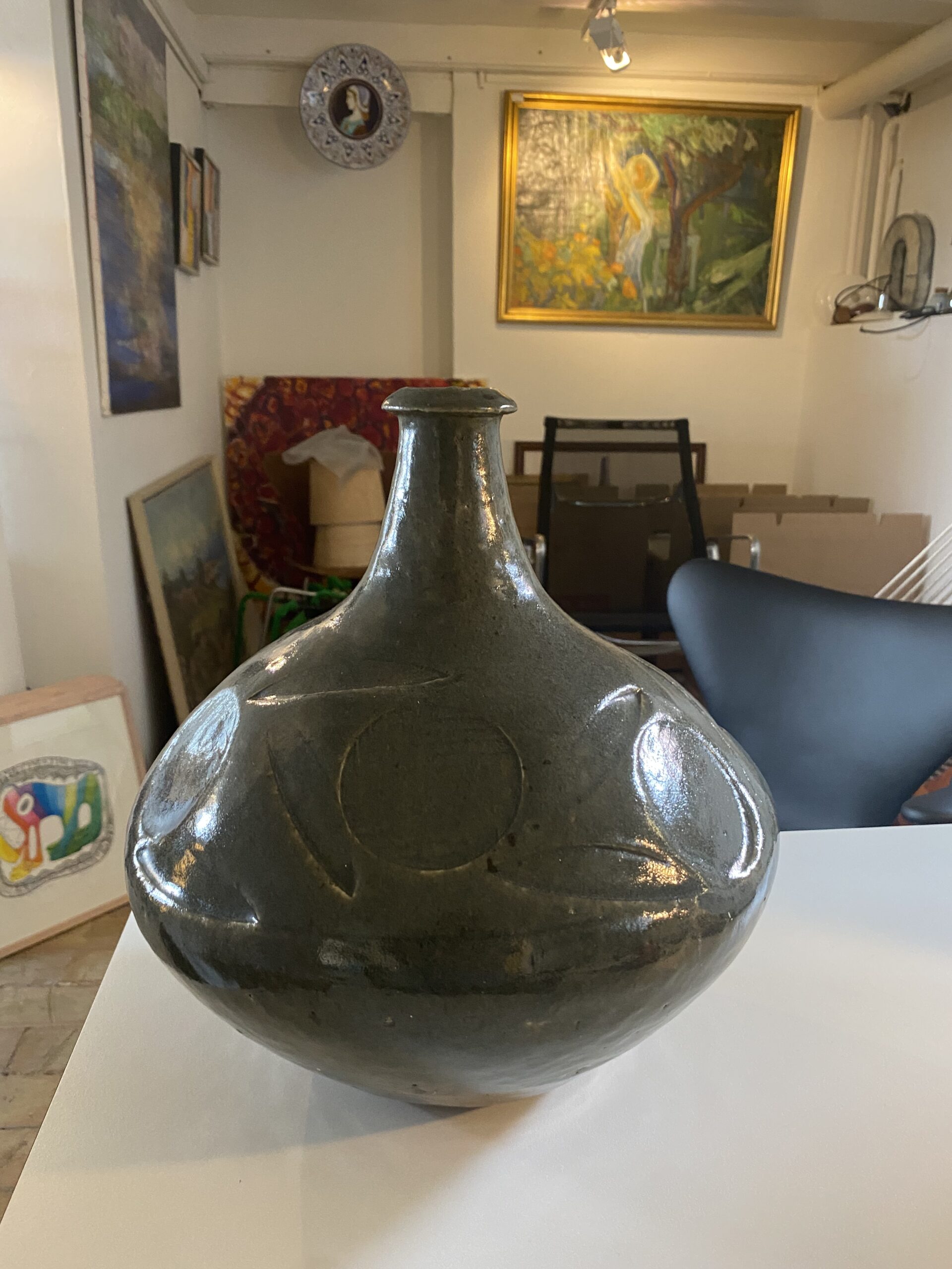 Stor Finn Lyngaard vase