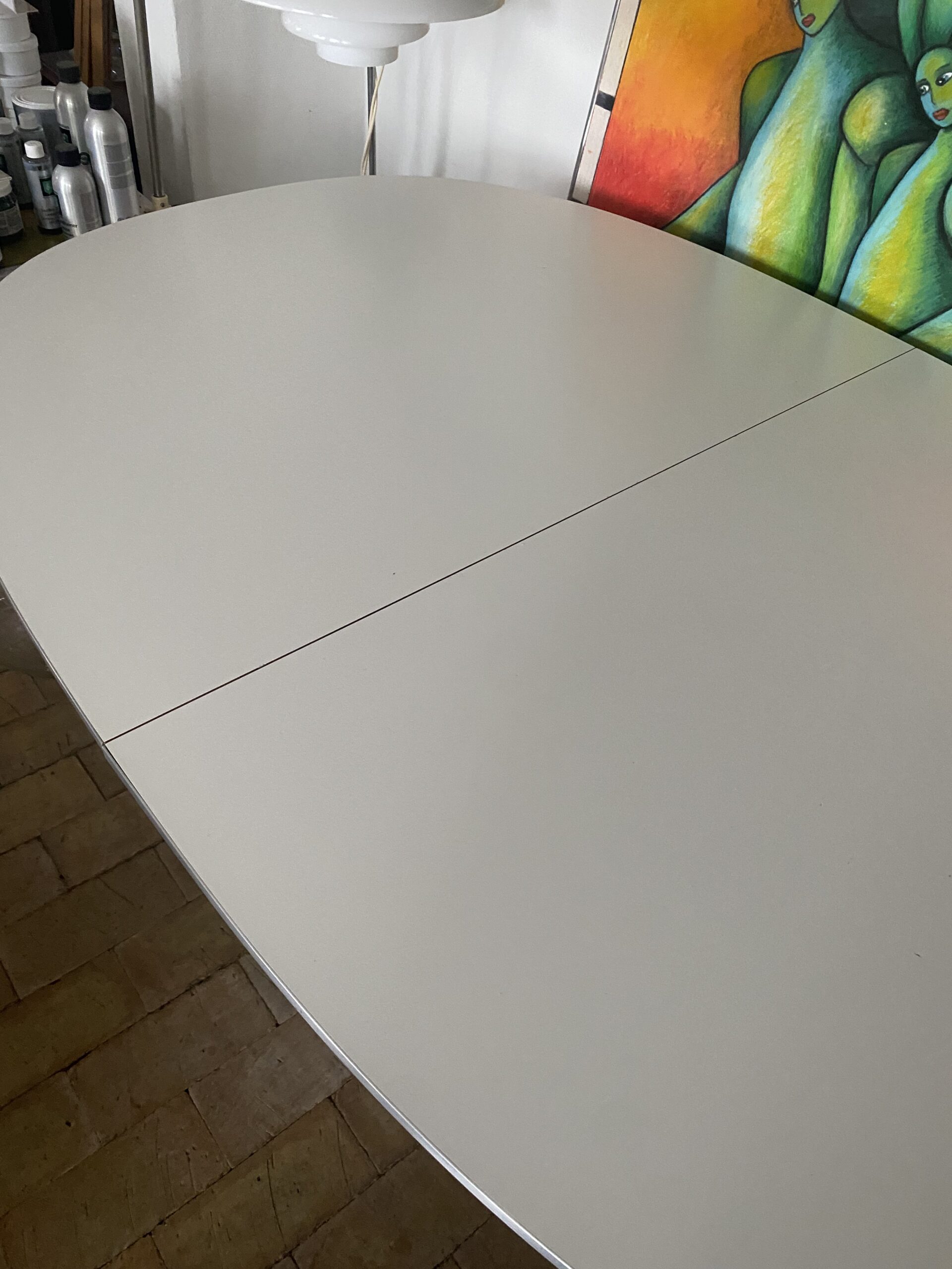 Piet Hein Spisebord 150x100 med tillægsplader. - Image 5