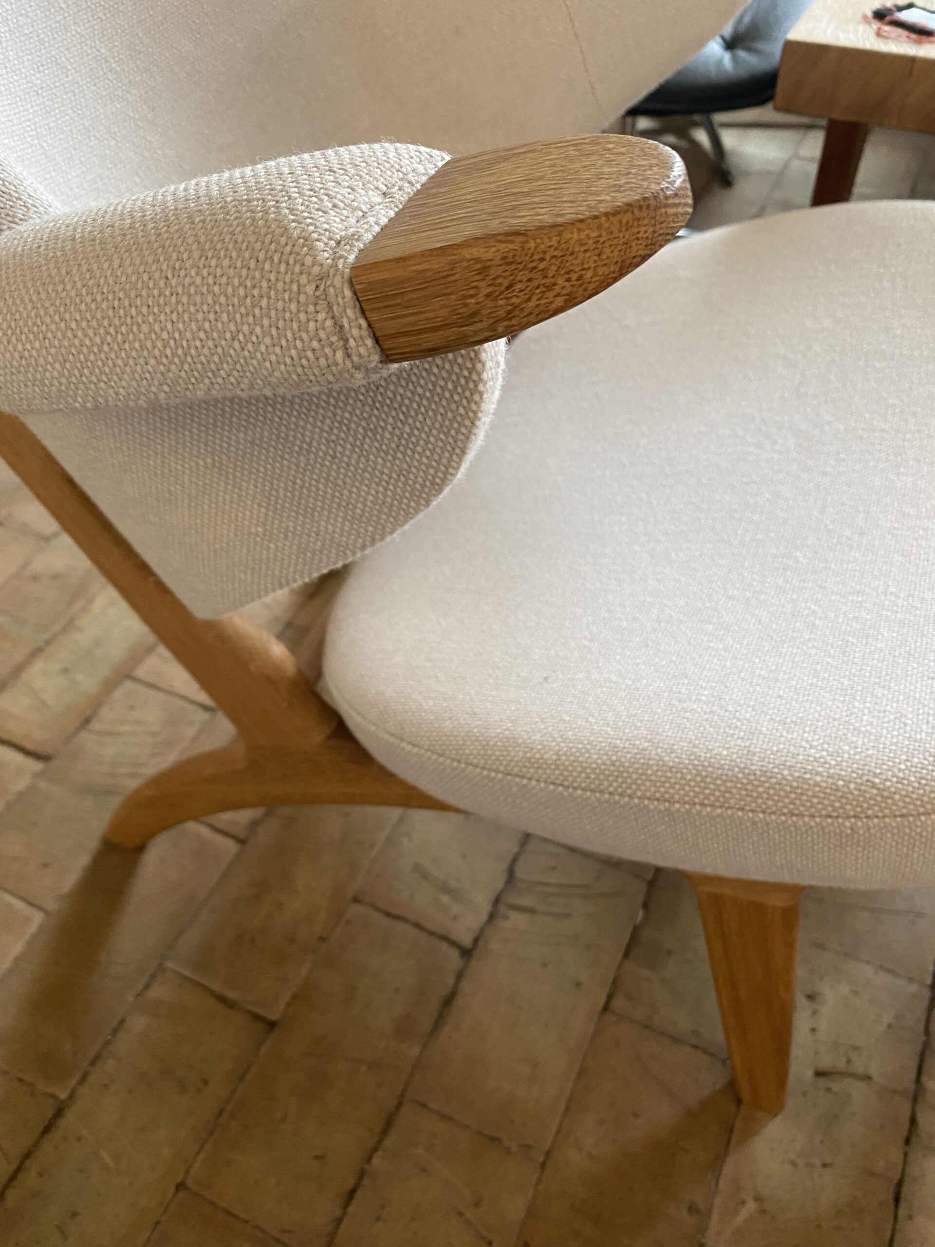 Matthes model 33. Lænestol / skammel - Image 2