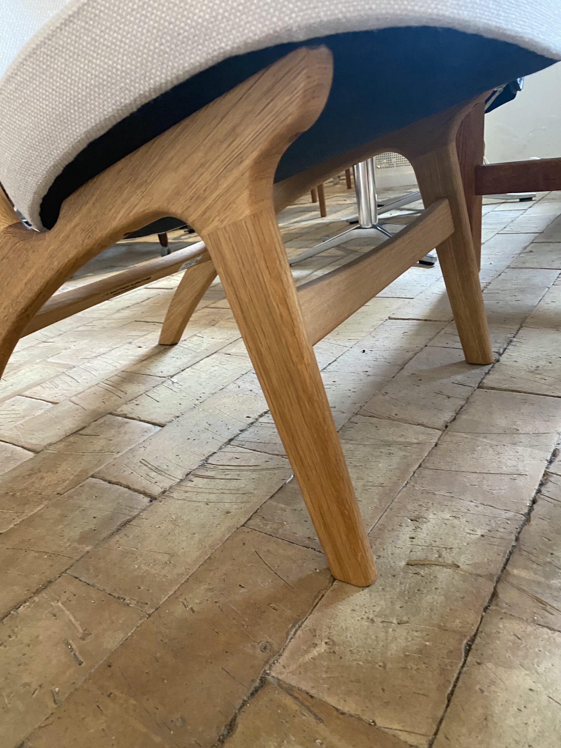 Matthes model 33. Lænestol / skammel - Image 5